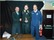 One Stop Mortage Shop Newtownards player of the month for September Eamon Connor 